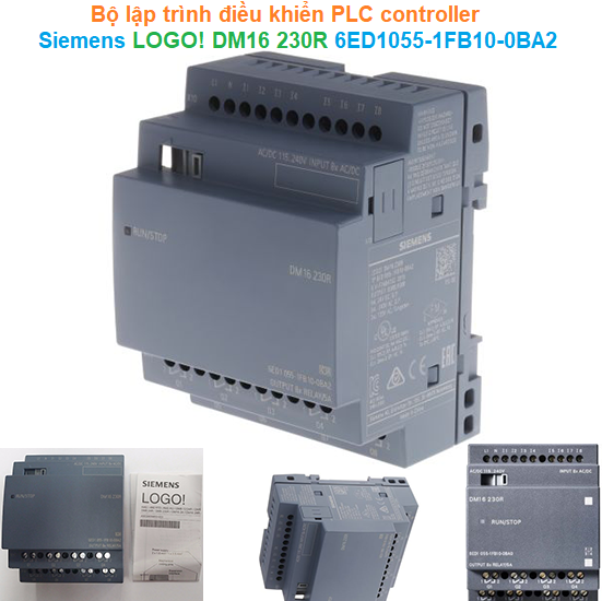 Bộ lập trình điều khiển PLC controller - Siemens - LOGO! DM16 230R 6ED1055-1FB10-0BA2